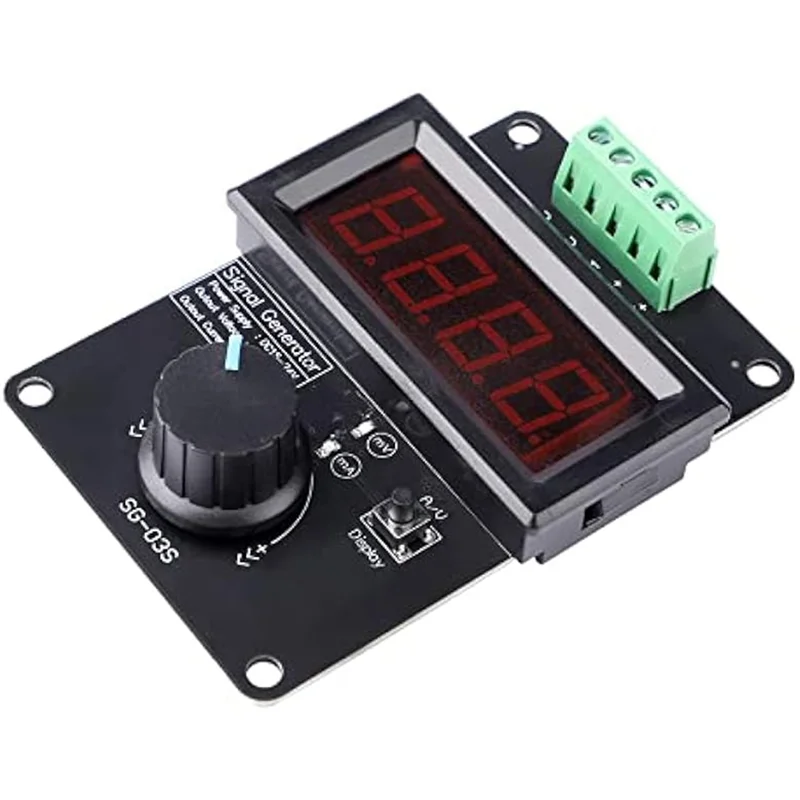 

2025 Trend 2 Adjustable Signal Generator,DC0-10V 4-20Ma Current Voltage Analog Simulator For Value Adjusting PLC Panel LED Testi