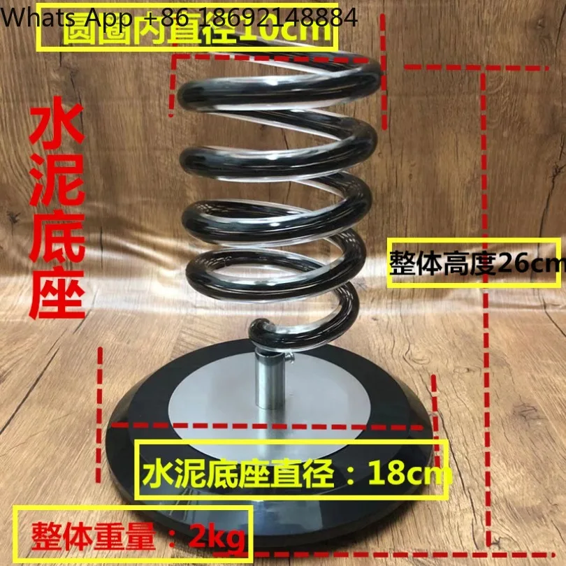 Stainless steel floor hair dryer bracket, desktop hair dryer vertical storage rack