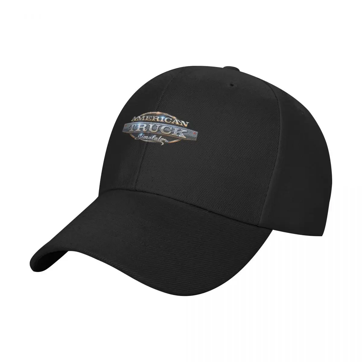 

American Truck Simulator Logo Classic T-Shirt Baseball Cap Cosplay Thermal Visor Women's Golf Wear Men's
