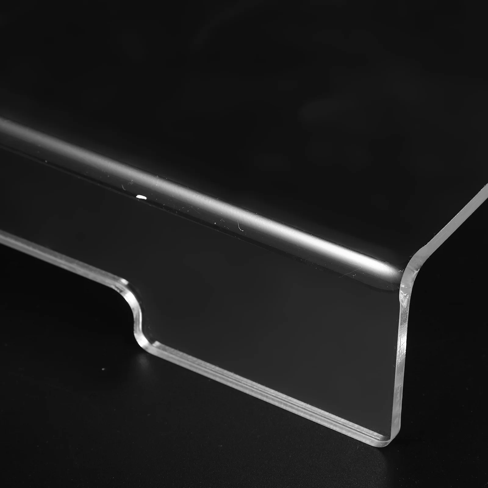 

Monitor Stand for Desk with Computer Base Strong Acrylic Build-in Shelf Office Desk Organizer Efficient Design