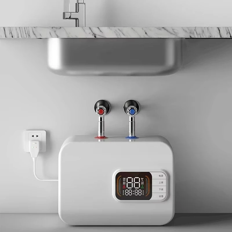 

Экологичный электрический инверторный мини-водонагреватель 15 л с внутренним баком из нержавеющей стали для использования в отелях, автодомах, автомобилях и на улице