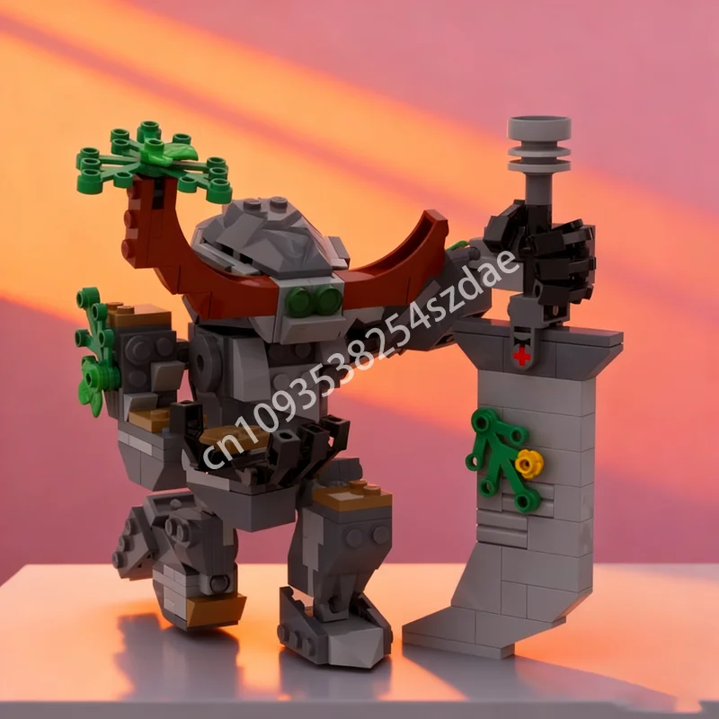 

232pcs MOC Ninjia Forest Giant Model Building Blocks Architecture Christmas Gifts DIY Toy Creative Idea Education Brick Kids