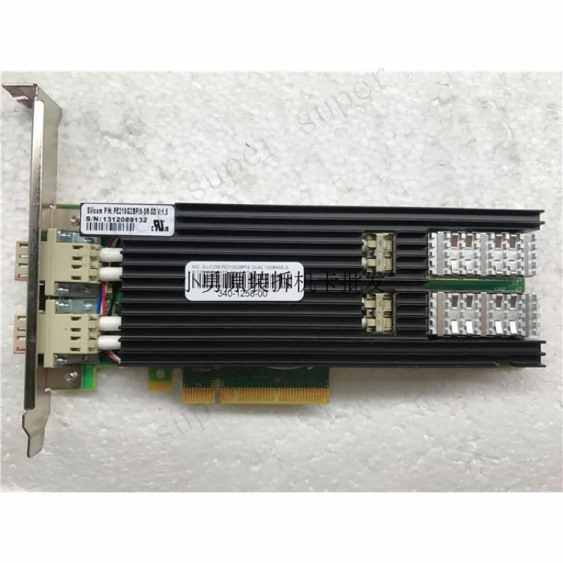 

S+ Silicom Dual-Port Fiber 10 Gigabit Ethernet/BYPASS PE210G2BPI9 Network Card