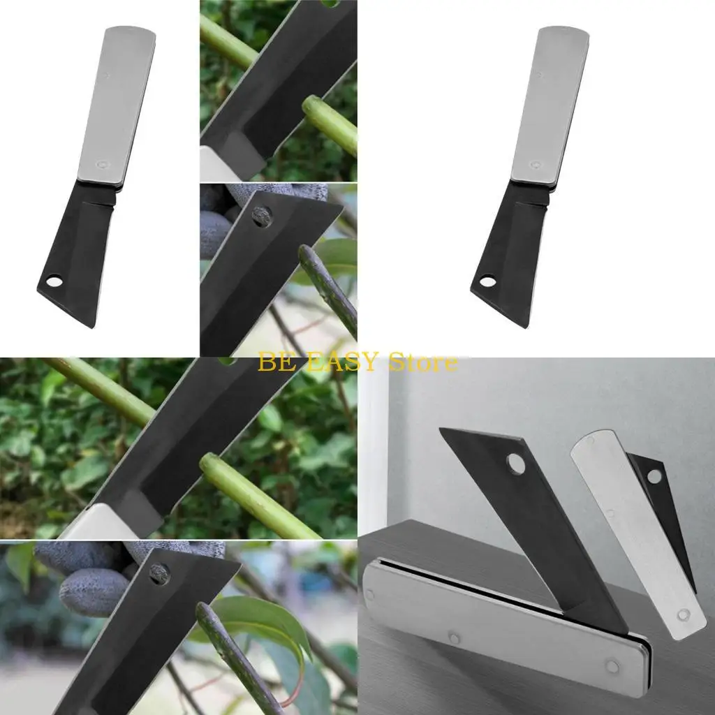 

E28F Foldable Grafting Cutter Gardening Pruning Knife Tools Bonsai Grafting Pruning Hand Cutting Garden Pruning Tree