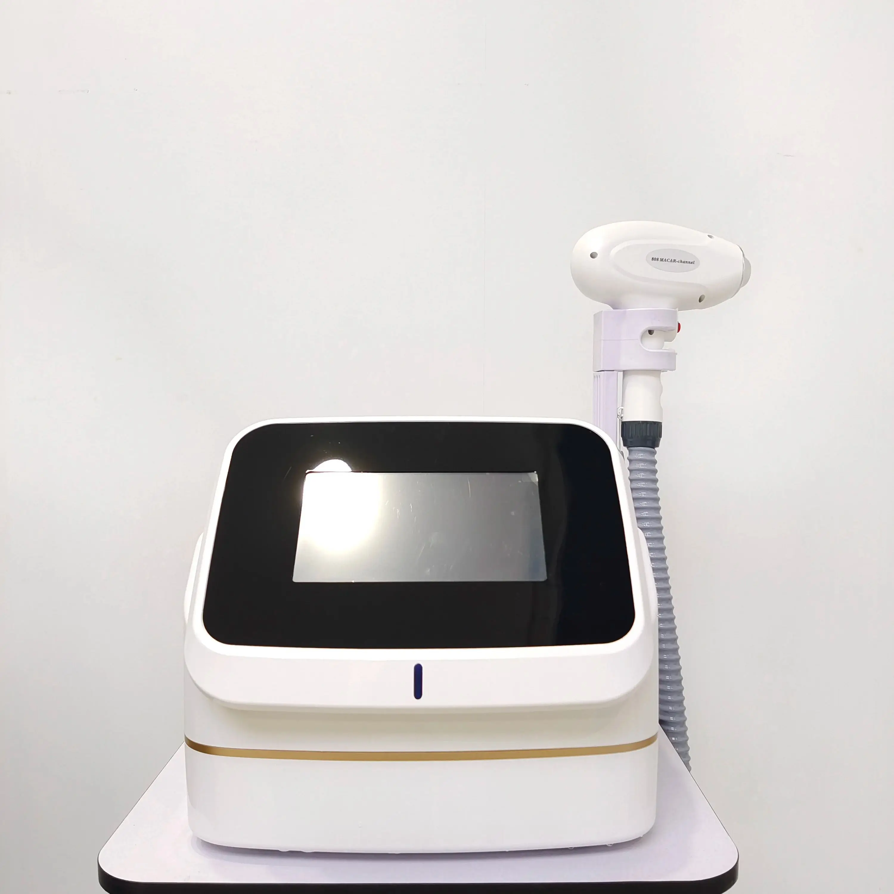 Newest External Water Tank Mini 808nm Diode Laser Hair Removal Machine Ice Titanium For Salon Semiconductor Cooling Handle