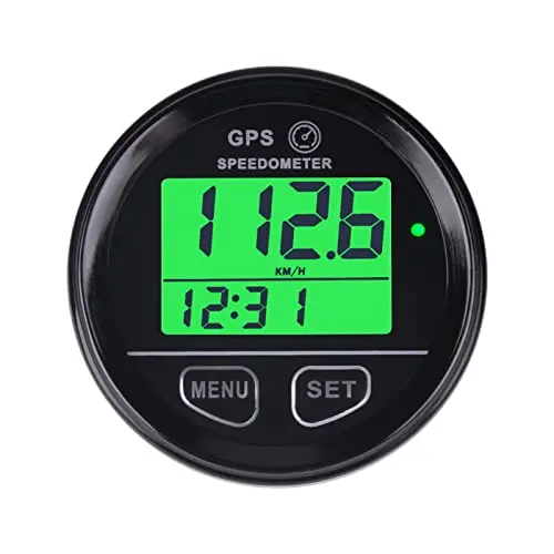 Velocímetro Gps Digital Medidor de Velocidade Lembrete de Velocidade Medição de Tensão da Bateria para Barco Motocicleta Carro Atv Motor dc 1024v