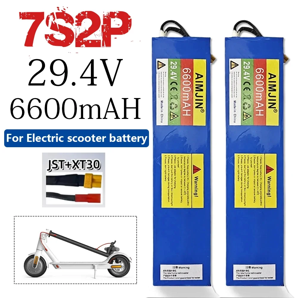 

29.4V 6600mAh Lithium Ion Battery 7s2p battery pack 18650 Battery