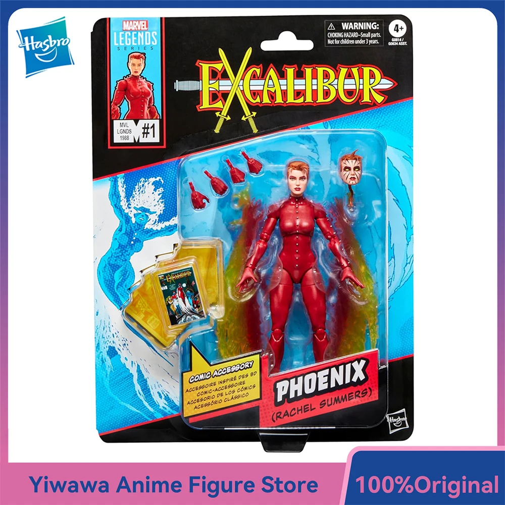 

Оригинальная коллекционная фигурка Hasbro Marvel Legends Series Phoenix (Rachel Summers) в масштабе 6 дюймов, модель X-Men, украшение, игрушки