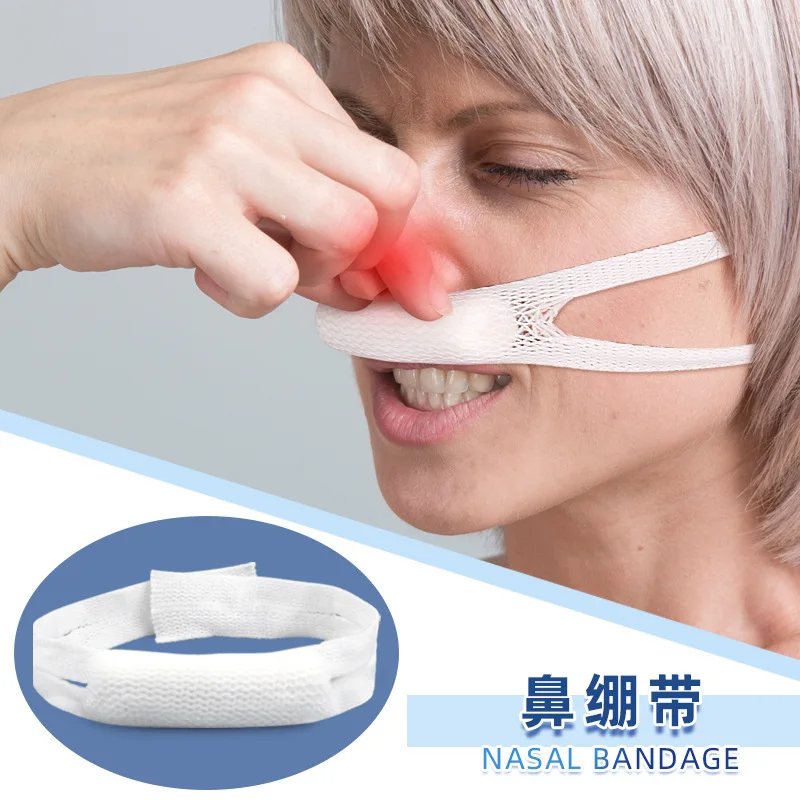 

1/3/5pcs Elastic Nasal Bandage Stretchable Waterproof with Mesh Nylon Ear Strap Lugs Nose Elastic Bandage Dressing Accessories