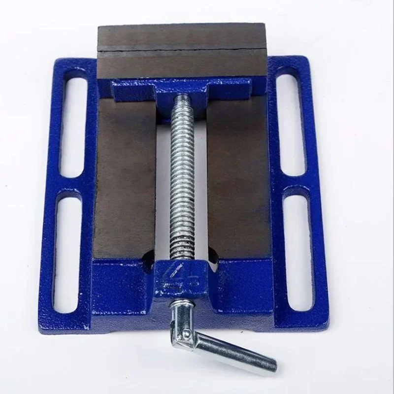 Fixture Precision Workshop 3 Inch Vise Bench Clamp Flat Mouth Vise Home Fixed Table Drilling Milling Machine Special Manual