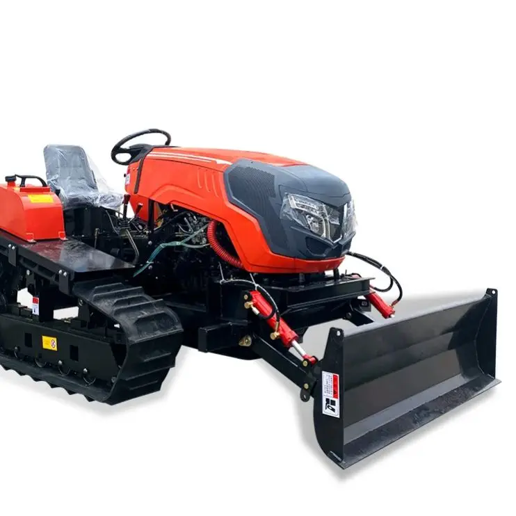 

Customized 50HP Tiller Crawler Type Orchard Plowing Greenhouse Cultivation Sowing