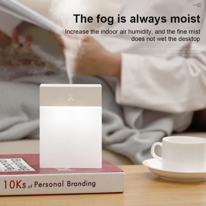 Mist Projector 280ml Mute Usb Portable Night Light Design Small Home Appliances Humidifier Large Household Sprayer Mini