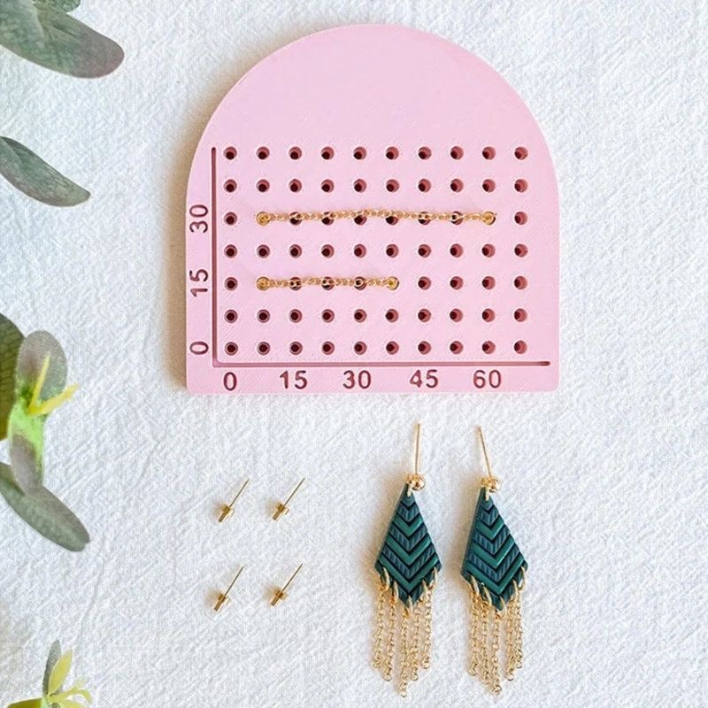 Jewelry Making Guide Board for Repeat Chain Positioning and Prep E0BF