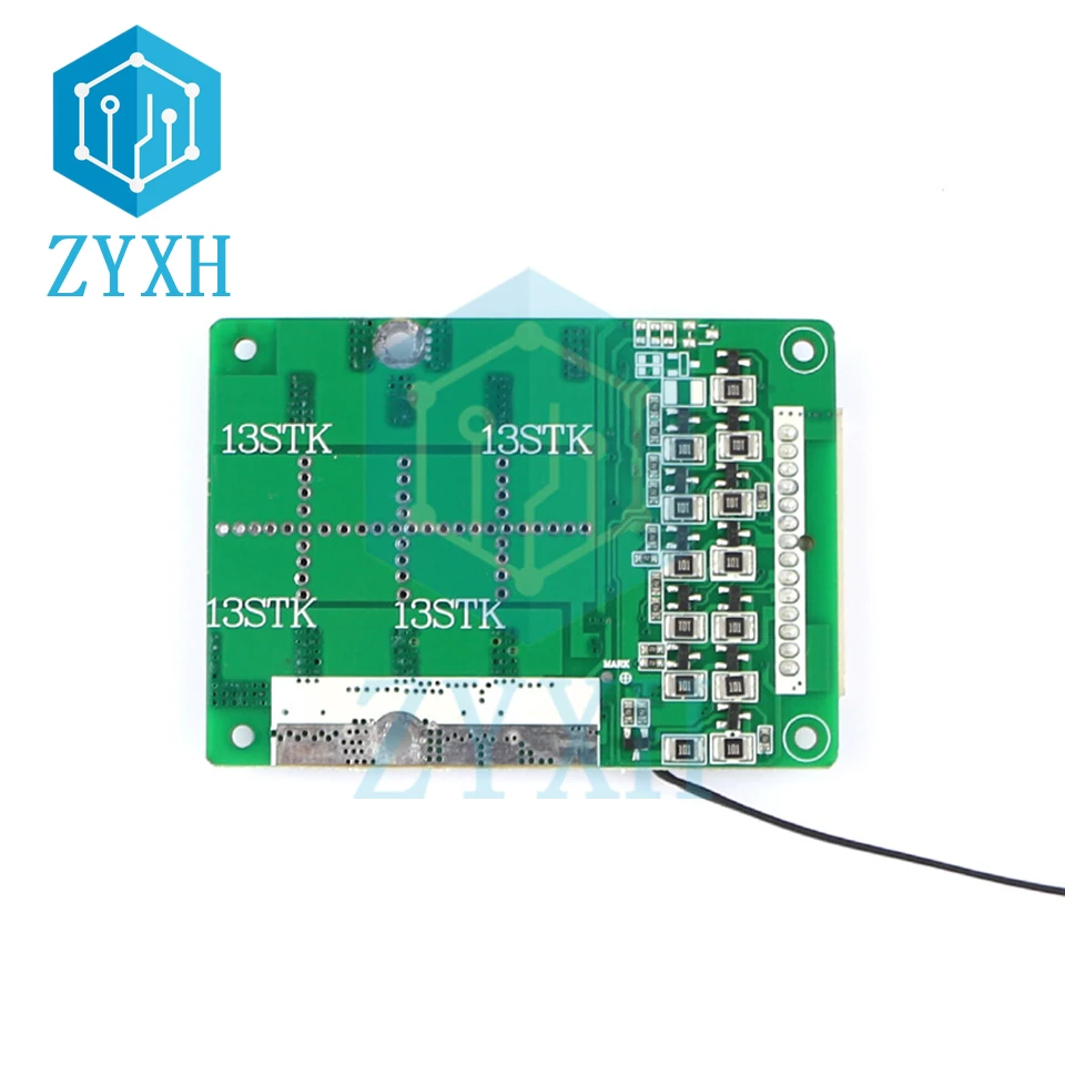 BMS 13S 48V 20A 30A 18650 Li-ion Battery Charge Board Balanced Equalizer Version with NTC Temperature Protection For Escooter