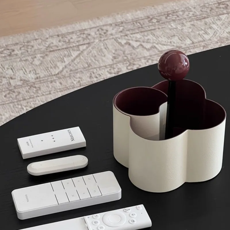 Light luxury modern creative ball portable storage box, living room multi-functional makeup portable box, coffee table desktop