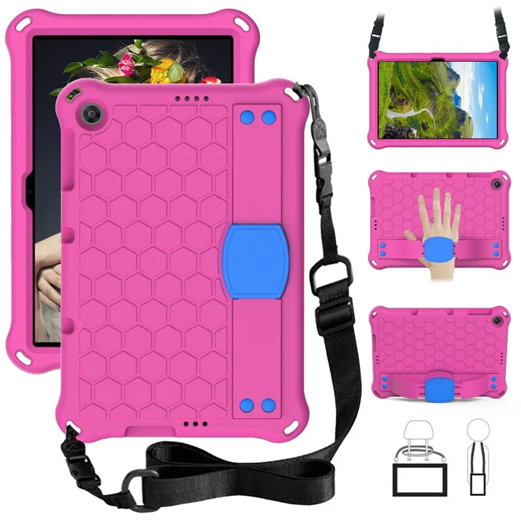 

Kickstand Shoulder Strap EVA Case for Huawei Enjoy Tablet 2 10.1/MatePad T 10S 10.1 inch/T 10 9.7 inch/Honor Pad 6 10.1 Inch /X6