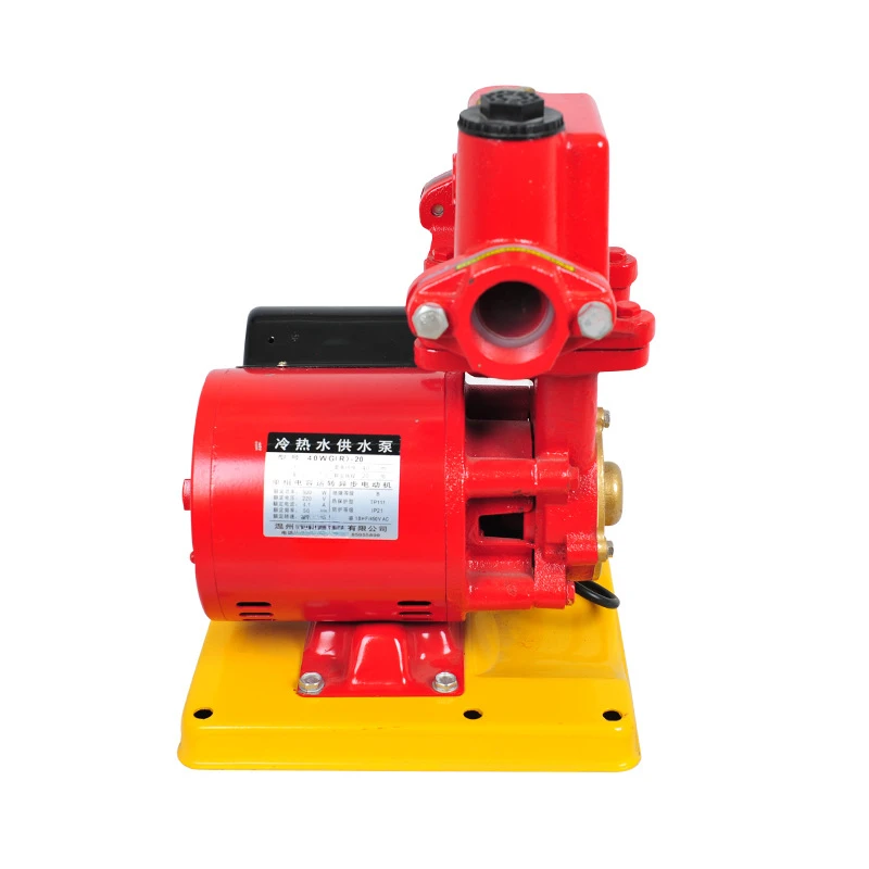 cold water self-priming booster water supply pump