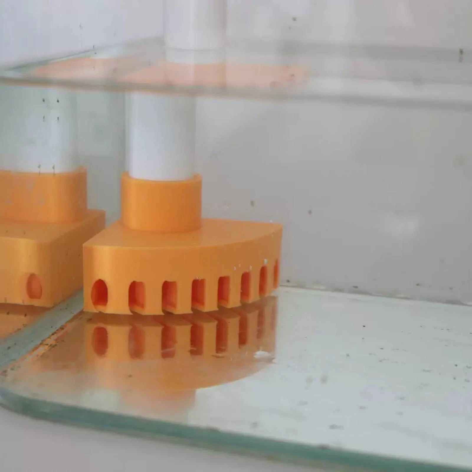 Anti-Clog Intake Cover Corner-Fit Slotted Intake Head Aquarium Accessory