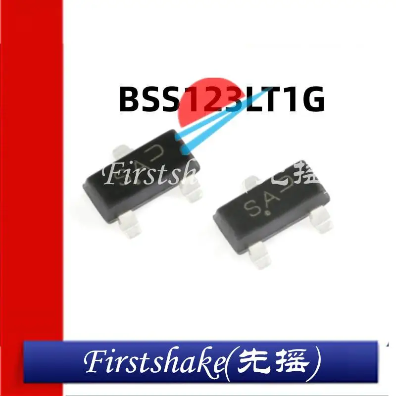 100Pcs BSS123LT1G BSS123 LBSS123LT1G Printing SA Patch SOT-23N Channel Field Effect Tube