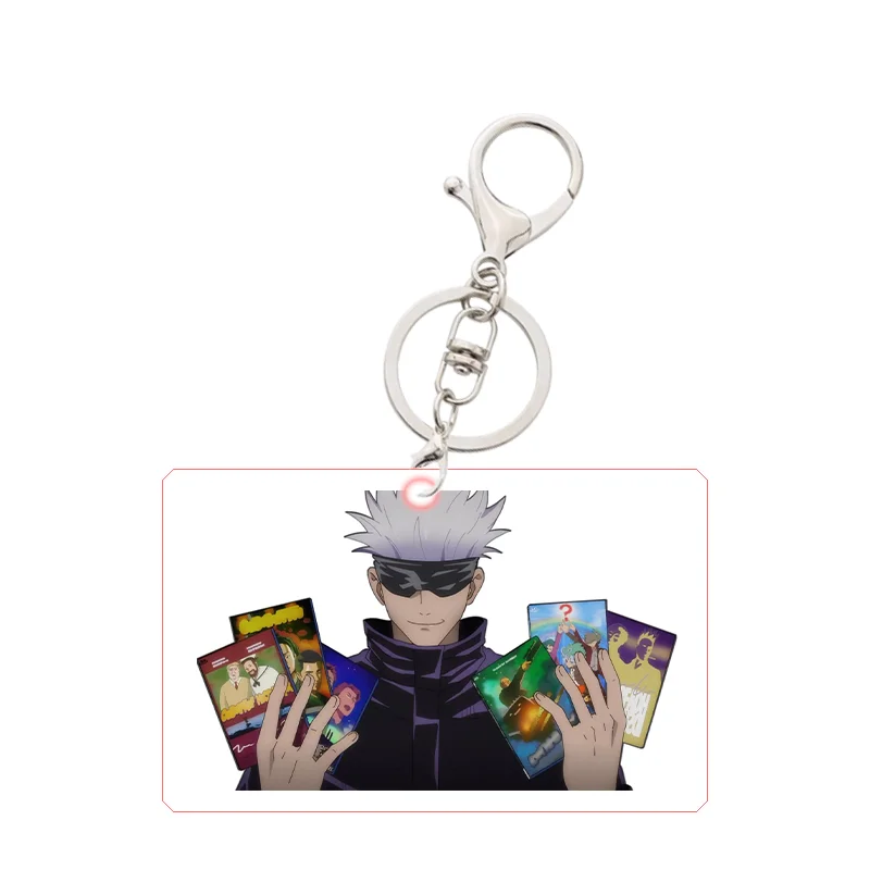 Fushiguro Megumi Kugisaki Nobara Kawaii Cartoon Anime Jujutsu Kaisen Itadori Yuji Gojo Satoru Cute Keychain Pendant Accessories