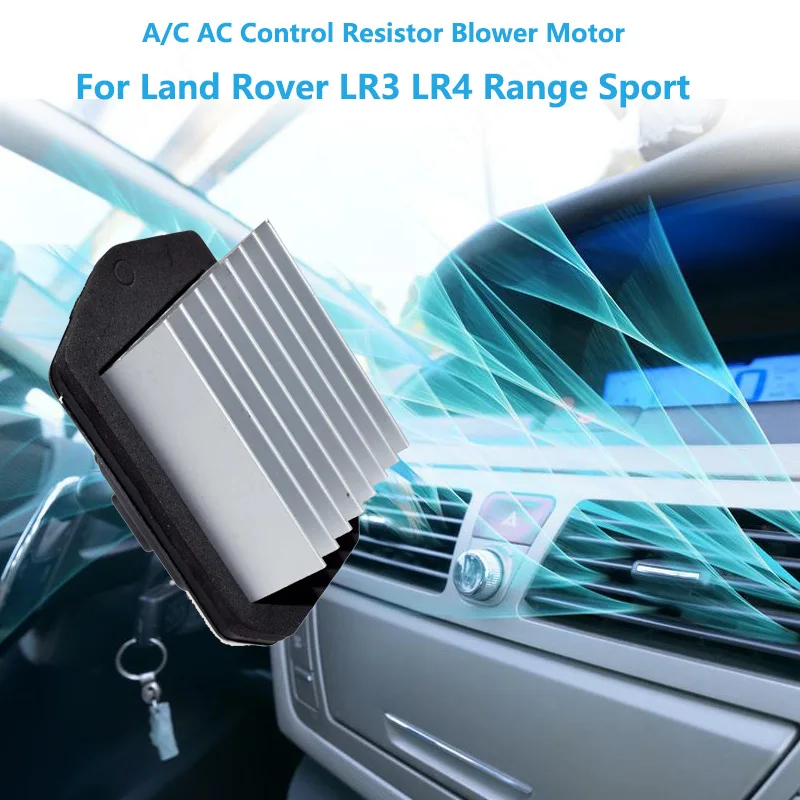 

HVAC Blower Motor Resistor 4-Pin LR031677 for Land Rover Discovery 3 LR3 Range Rover Sport L320 2005-2009 Heater Fan Control