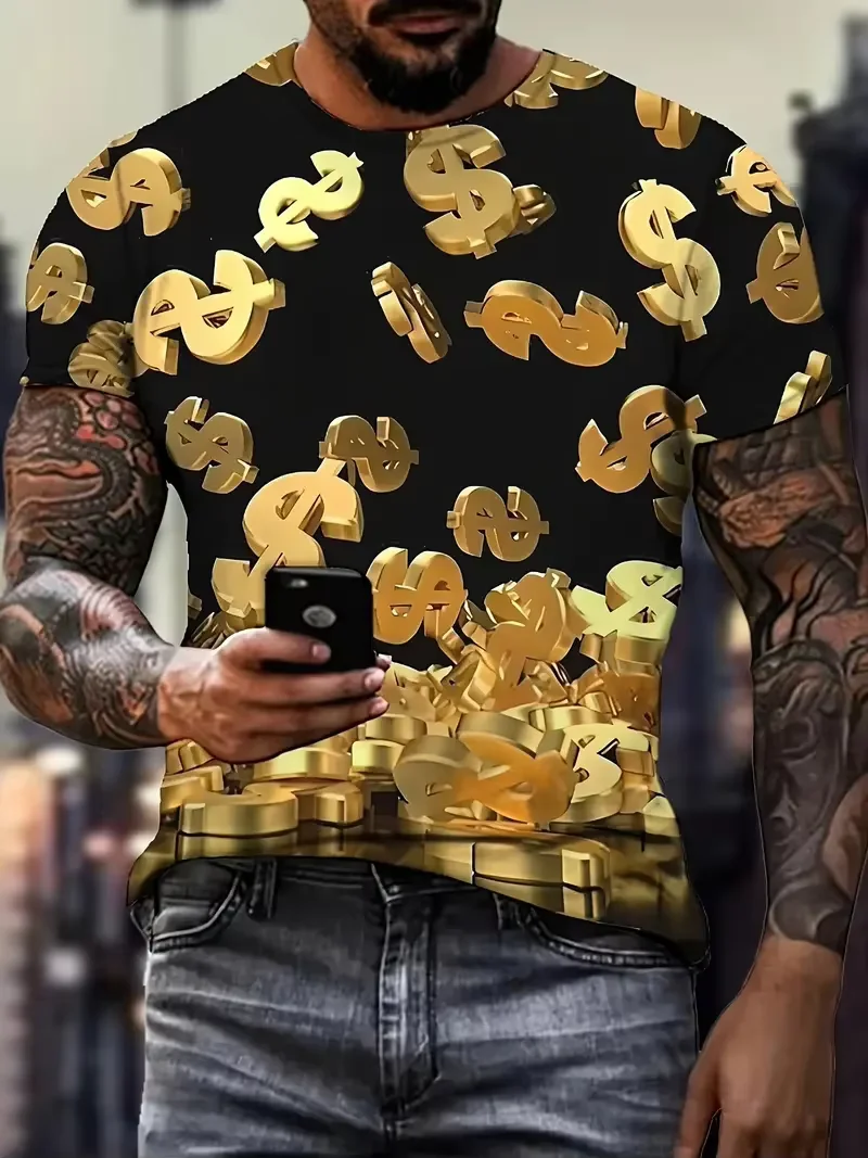 New Funny Muscle Body 3D Printed T-shirt Mens Designer Clothes Streetwear Short Sleeve Top Tees Ugly Chest Hair T Shirt Clothing