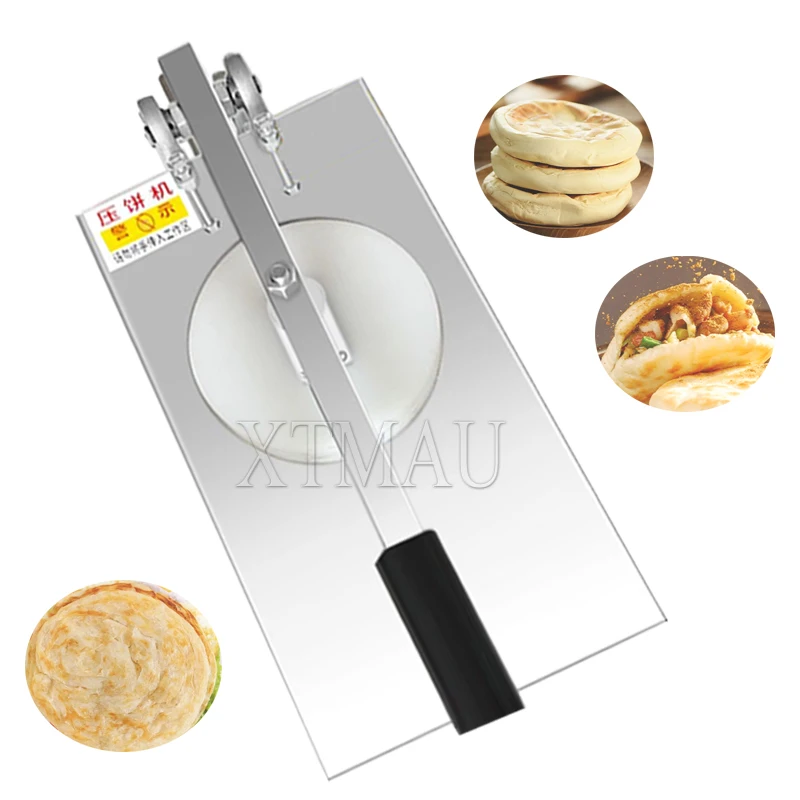 

22cm Manual Tortilla Press Machine Tortilla Making Machine Commercial Pizza Dough Pressing Machine Pizza Dough Sheeter Machine