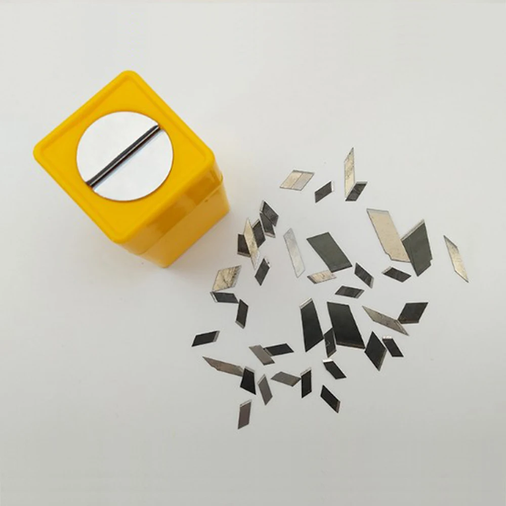 Safety Trash Blades Disposal Container for Snap Off Knife Vinyl Car Wrap Carbon Film Sticker Cutter Blade Storage Box