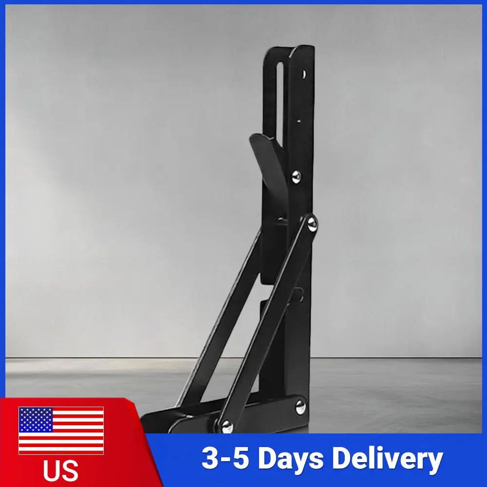 

Комплект из 2 складных кронштейнов для полок, многофункциональные складные кронштейны для тяжелых нагрузок, для самостоятельной сборки домашних столов и скамеек