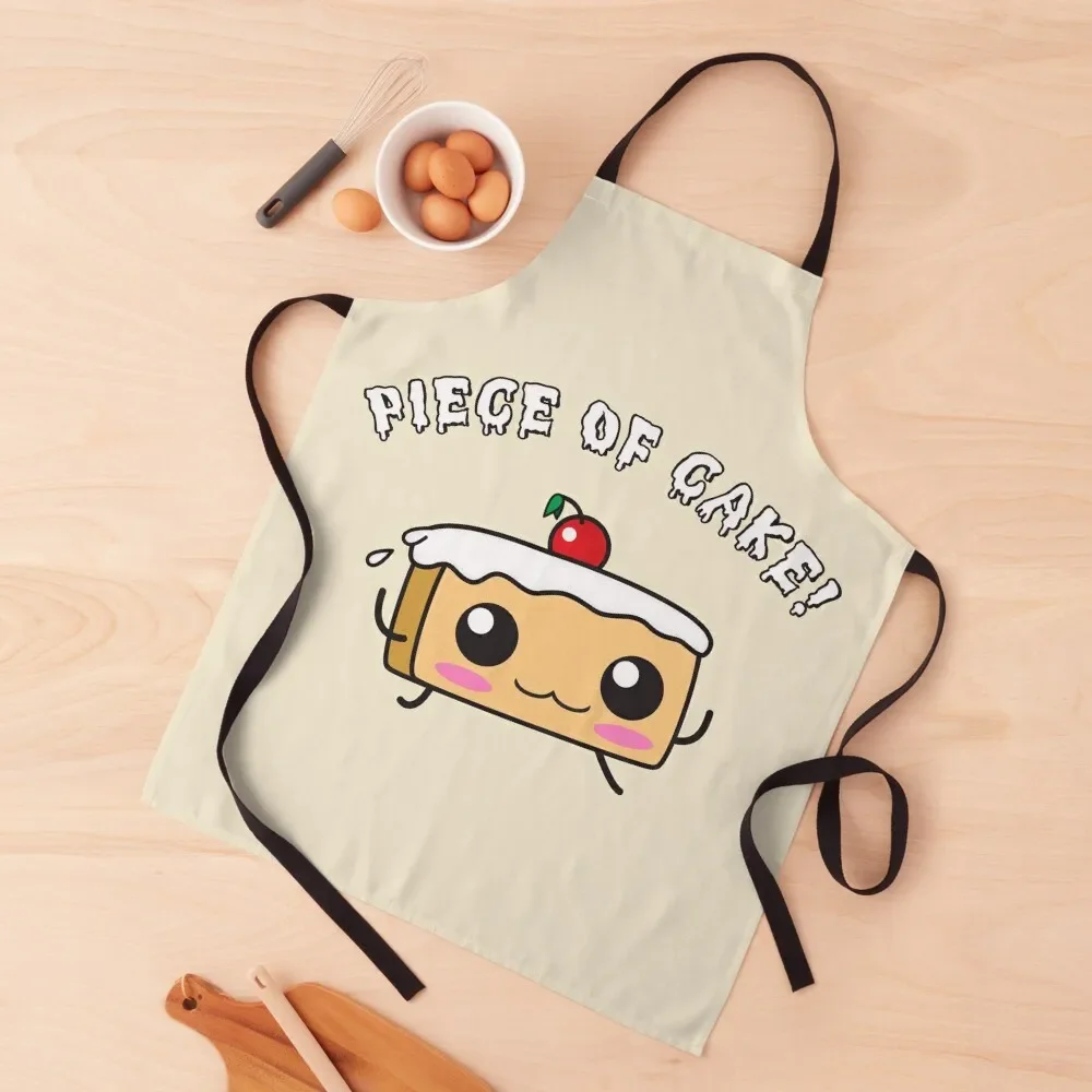 

Piece Of Cake! Apron New year's Chef jacket men barber men Men kitchen Apron