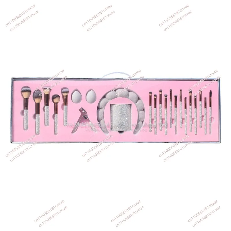 

Makeup brush set Bundle PINK Set Bling Makeup Brushes