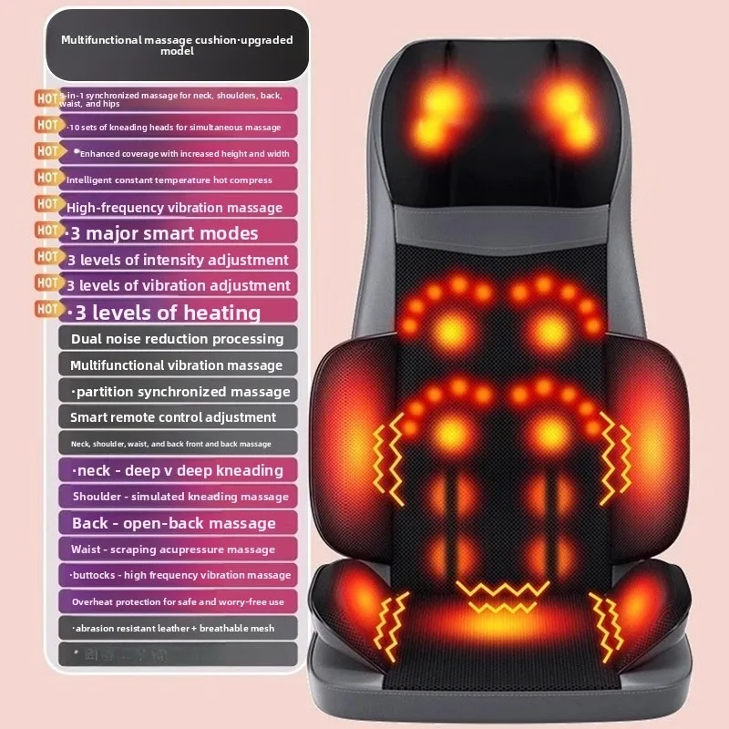Kneading Massage Cushion Home Use massager back massager massage mat massage chair Multifunction Shoulder Neck Massager
