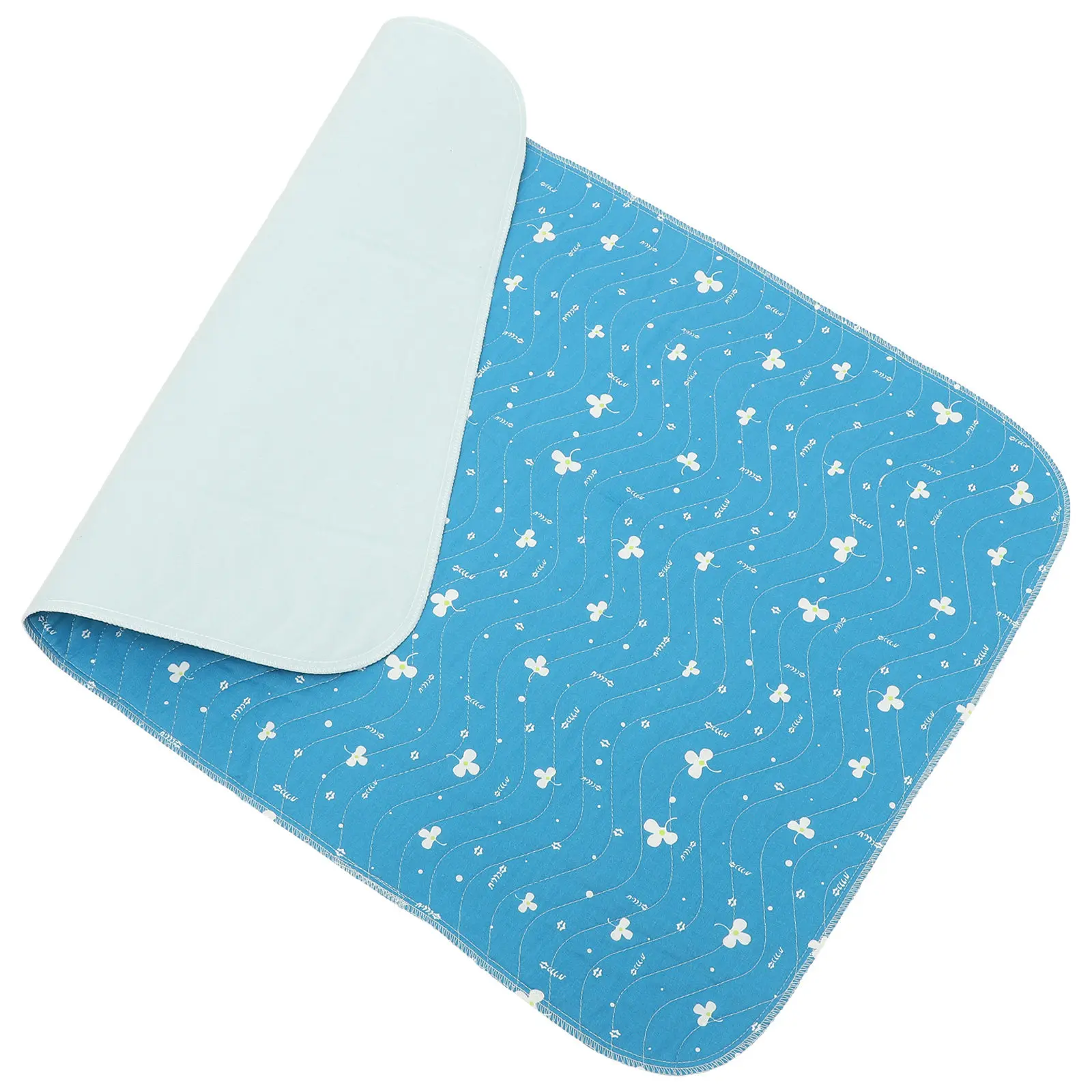

Washable Waterproof Bed Pad for Incontinence Reusable Elderly Baby Pee Pad Breathable Lightweight Foldable Mattress Protector