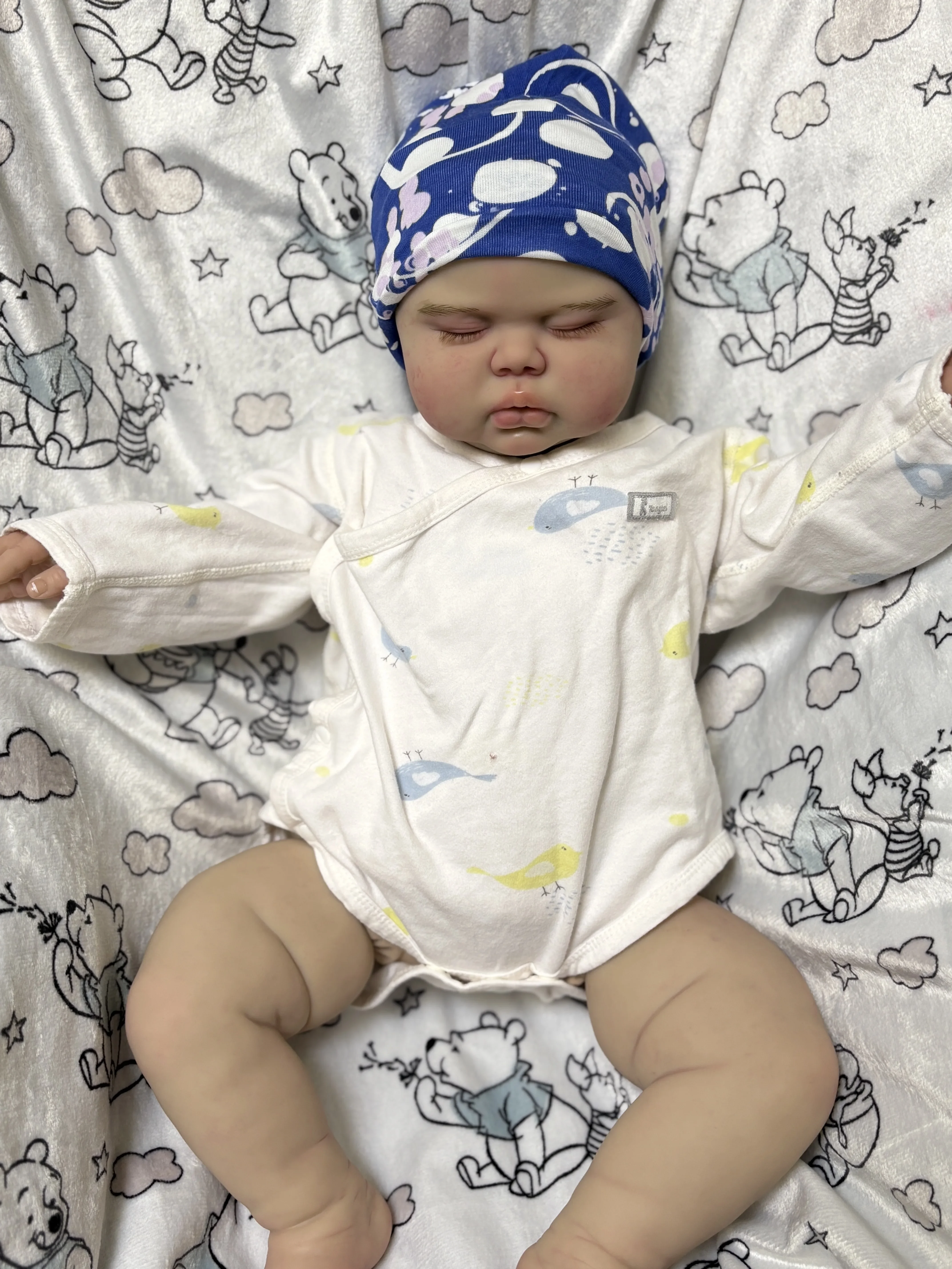 

St.Store Customized Limited Supply 25inch Reborn Baby Pickle Without Hair Already Finished Doll Christmas Gift