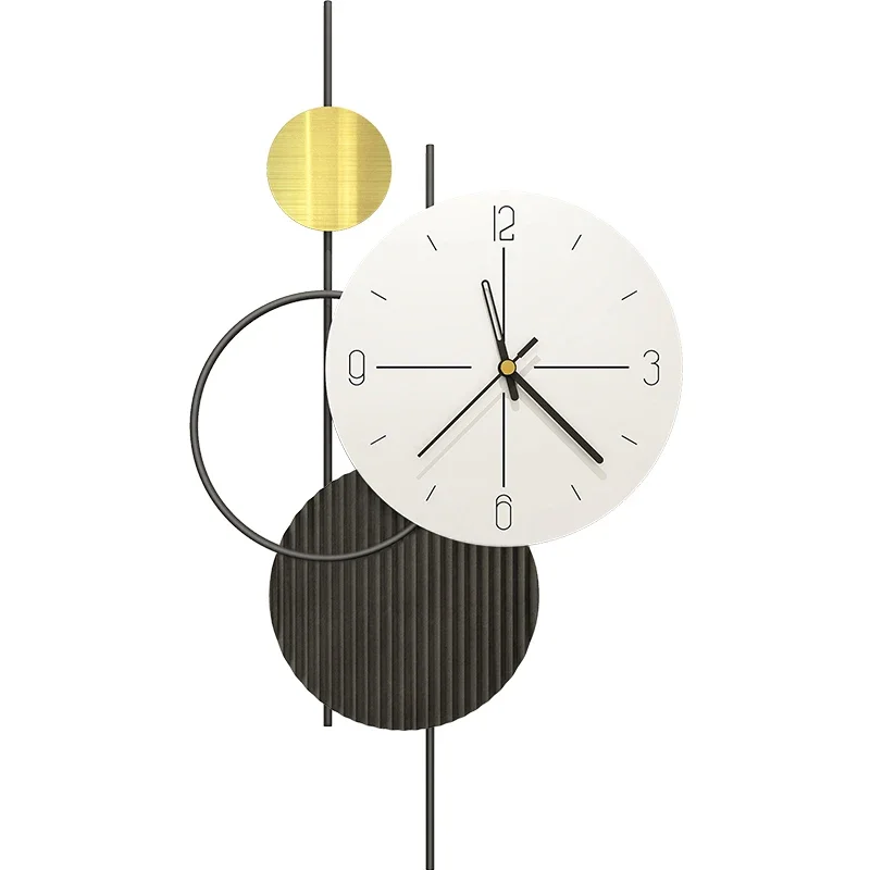 

Stylish Adhesive Wall Clock Electronic Hall Quartz Luxury Wall Clock Living Room Design Reloj Pared Kitchen Decoraction