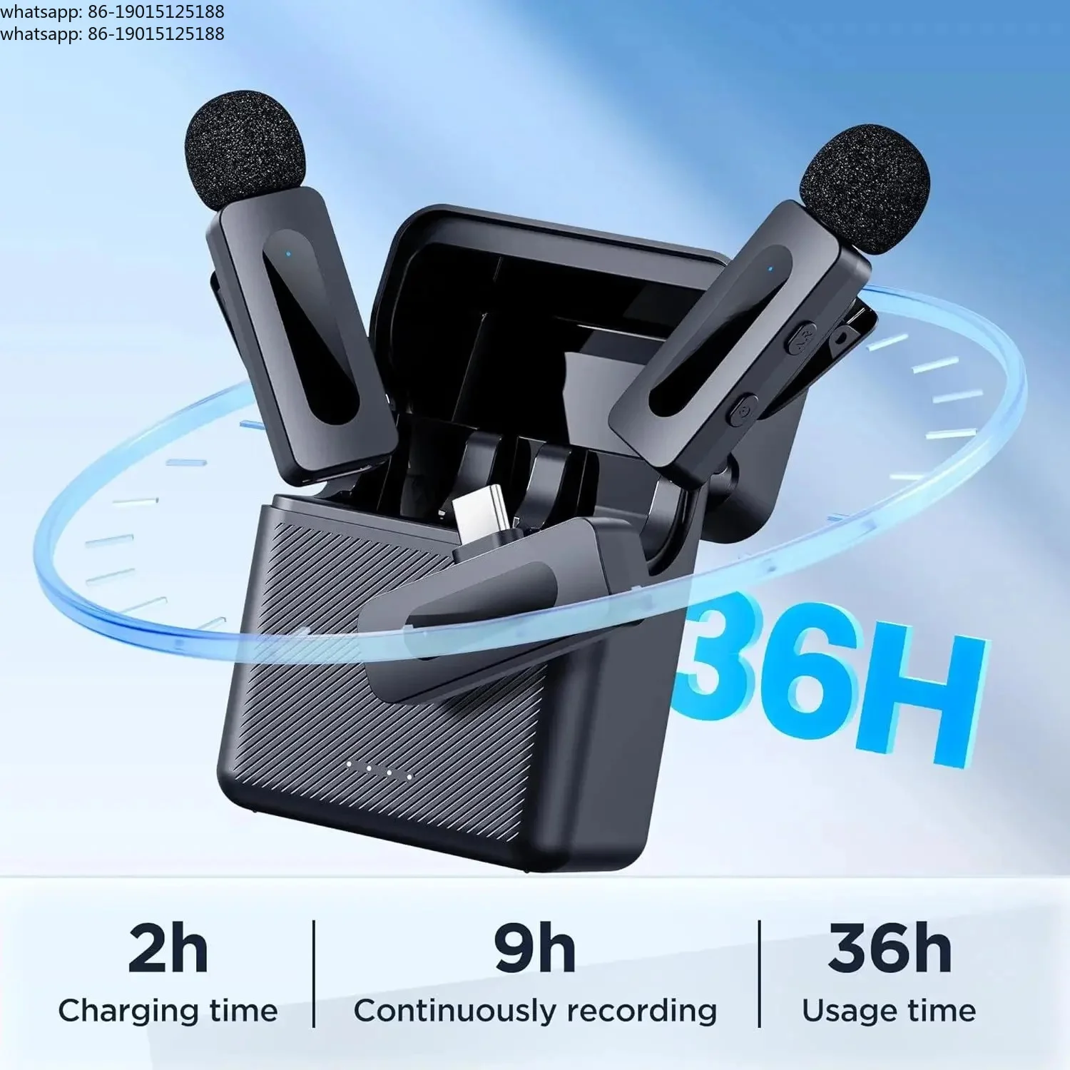 High Quality  BY-V3 Wireless Lavalier Microphone for 15/16 Series