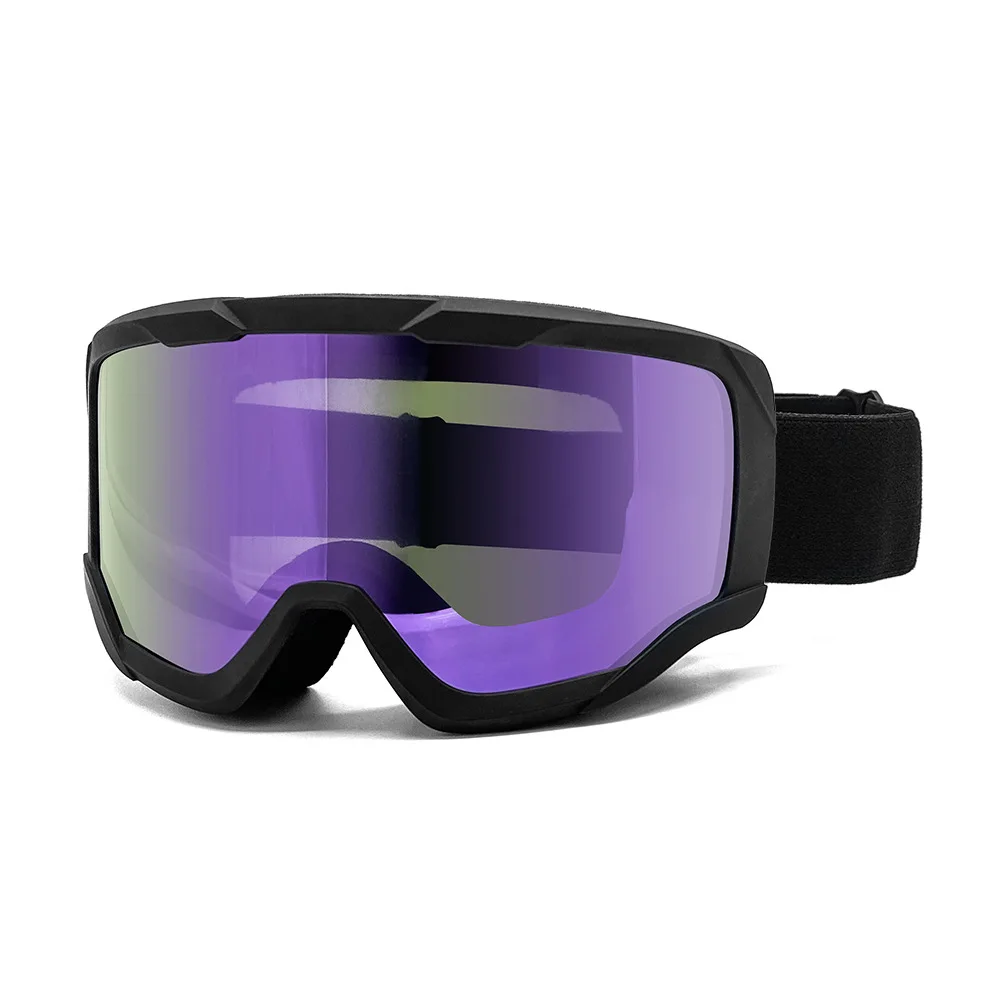 هيكل مخصص بسيط أسطواني مضاد للخدش ومضاد للضباب مستقطب العدسات قابل للتعديل مع نظارات التزلج السيليكون غير القابلة للانزلاق #5