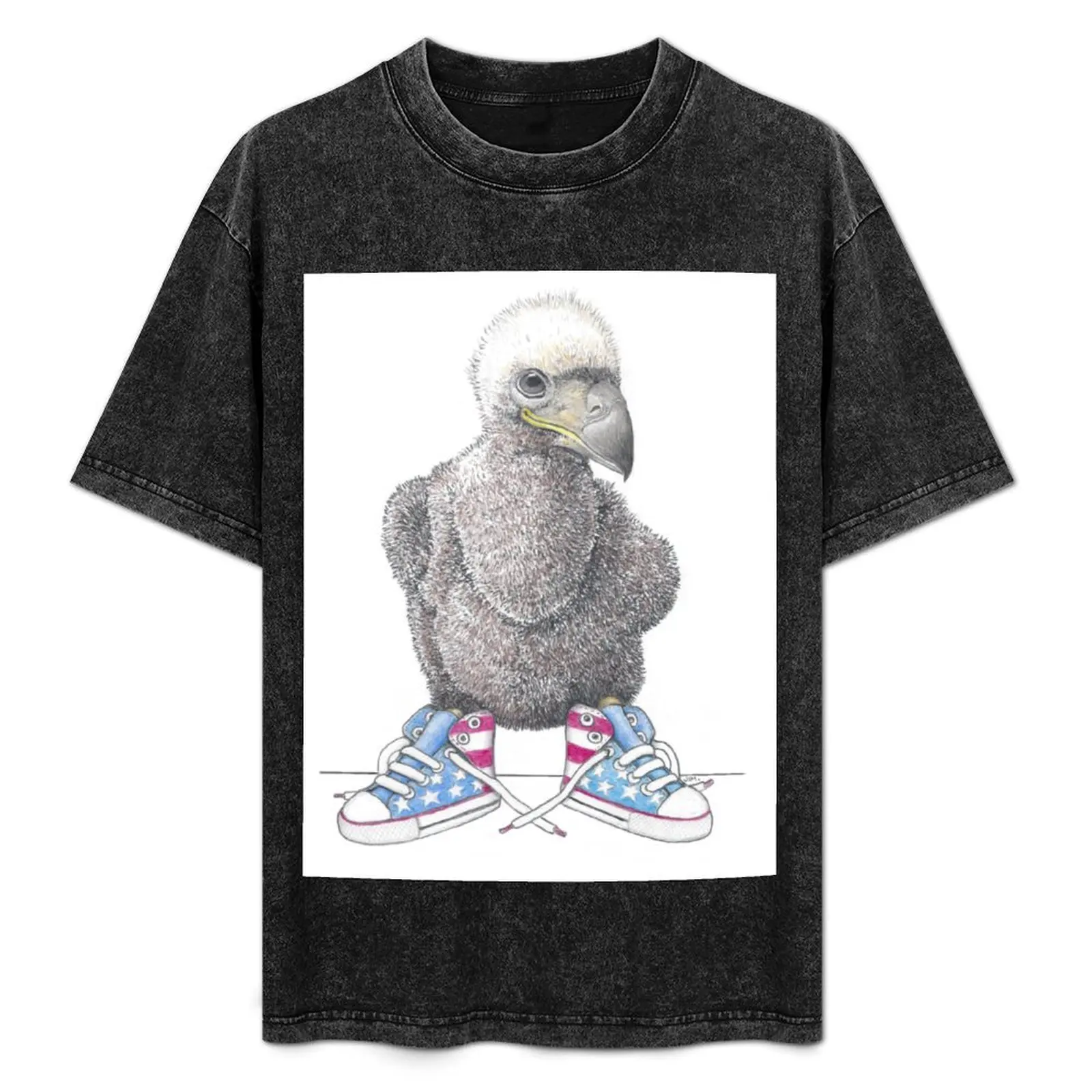 

Eaglet in Stars & Stripes Sneakers T-Shirt oversized essential t shirt plain t shirts men