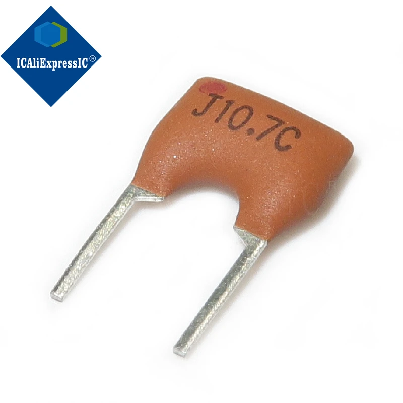 Jt10.7mc jt10.7mg、2フィート、セラミック、5ピース電源、10.7mhz