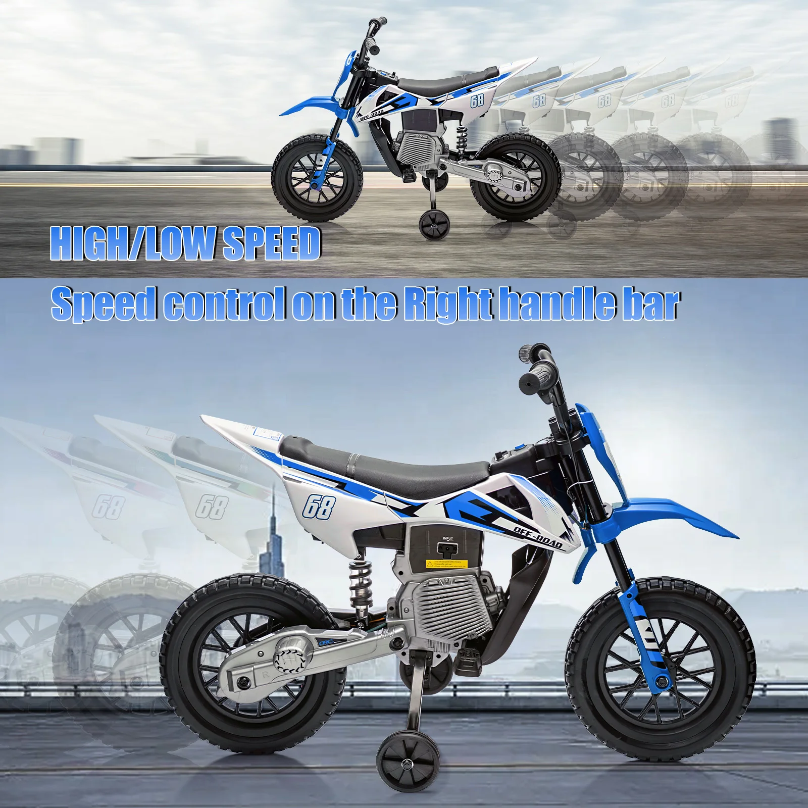 Moto Elettrica per Bambini 12V - Kids Outdoor Dirt Toys recensione e prezzo
