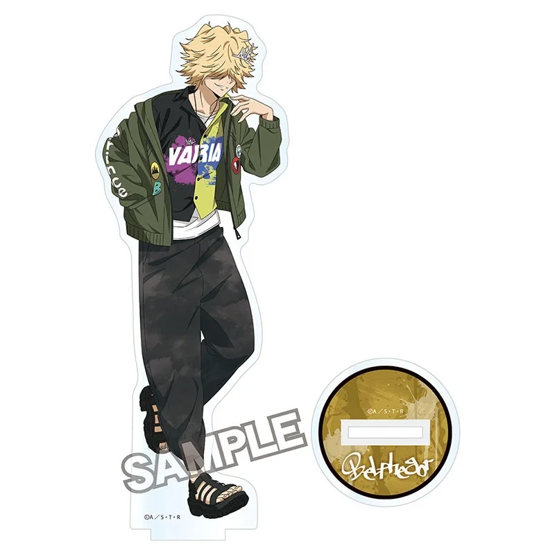 Katekyō Hitman Reborn! 15CM Fashion Anime Character Acrylic Stand Figure Tabletop Display Ornament Collection Keychain