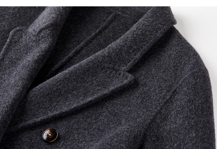 SENTUBILA Damen-Wollmäntel 2026 Wintermode Doppelreihige Jacken mit Taschen, Lose Sitzende Wollmäntel für Damen W54OA8787 – Detail 30