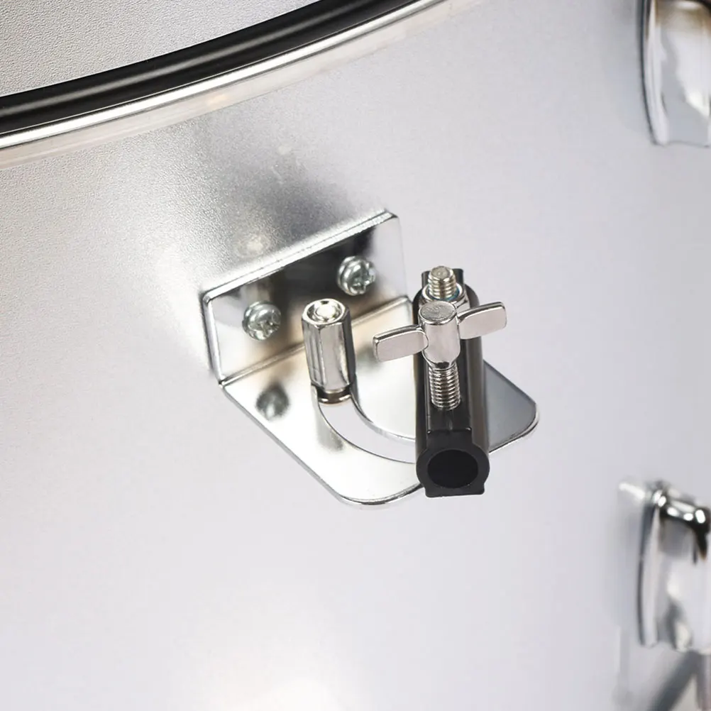 

2Pcs Snare Drum Belt Clip Heavy Duty Metal Strap Buckle Secure Fastening Drum Bracket for Live Music Performance