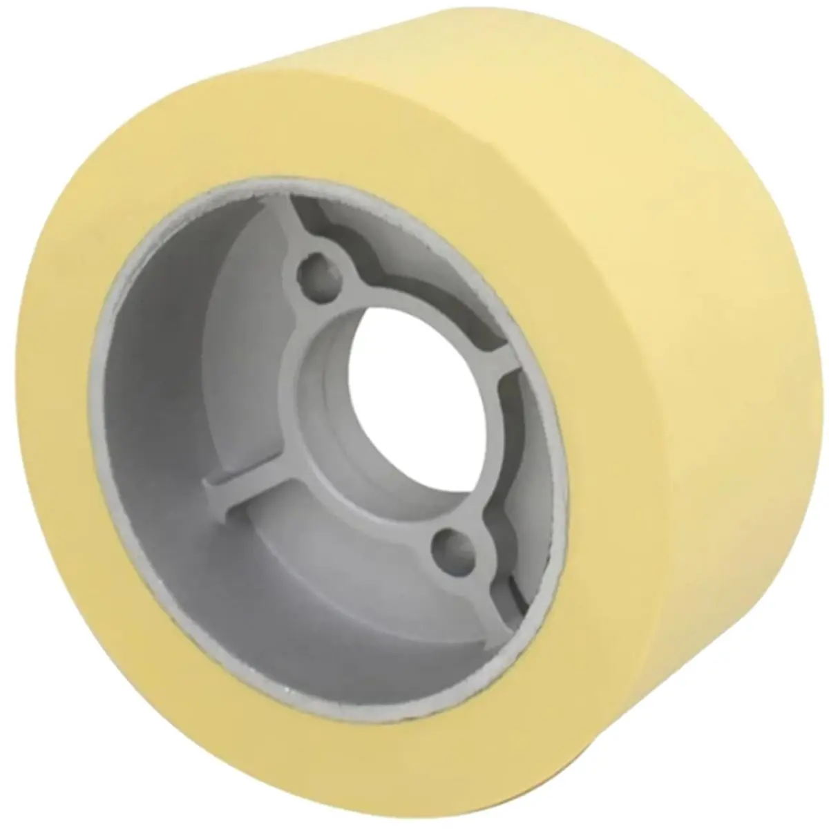 2Pcs Power Stock Feeder Wheel Rubber Press Roller for Woodworking Milling Machine, Replacement Feed Roller