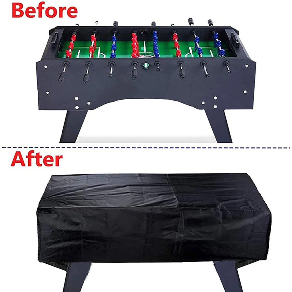 

Waterproof Foosball Table Cover Folding Soccer Table Cover Dustproof Cover Moisture Resistant Rectangular Furniture Protection C