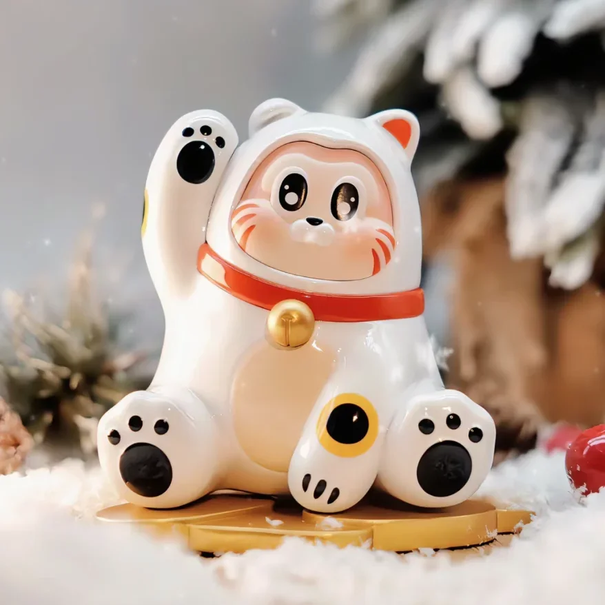 THE SLLO Manekineko Seies Blind Box Toys Surprise Mystery Box Cute Anime Figure Desktop Ornaments Birthday Gift Collection