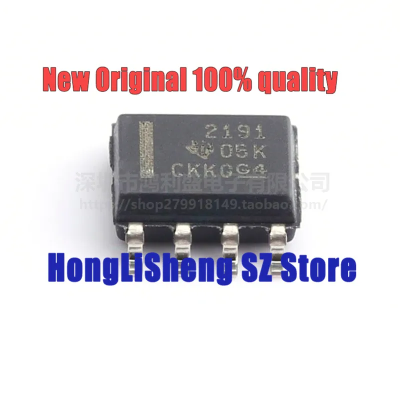 

5pcs/lot OPA2191IDR OPA2191ID OPA2191 2191 SOP8 Chipset 100% New&Original In Stock