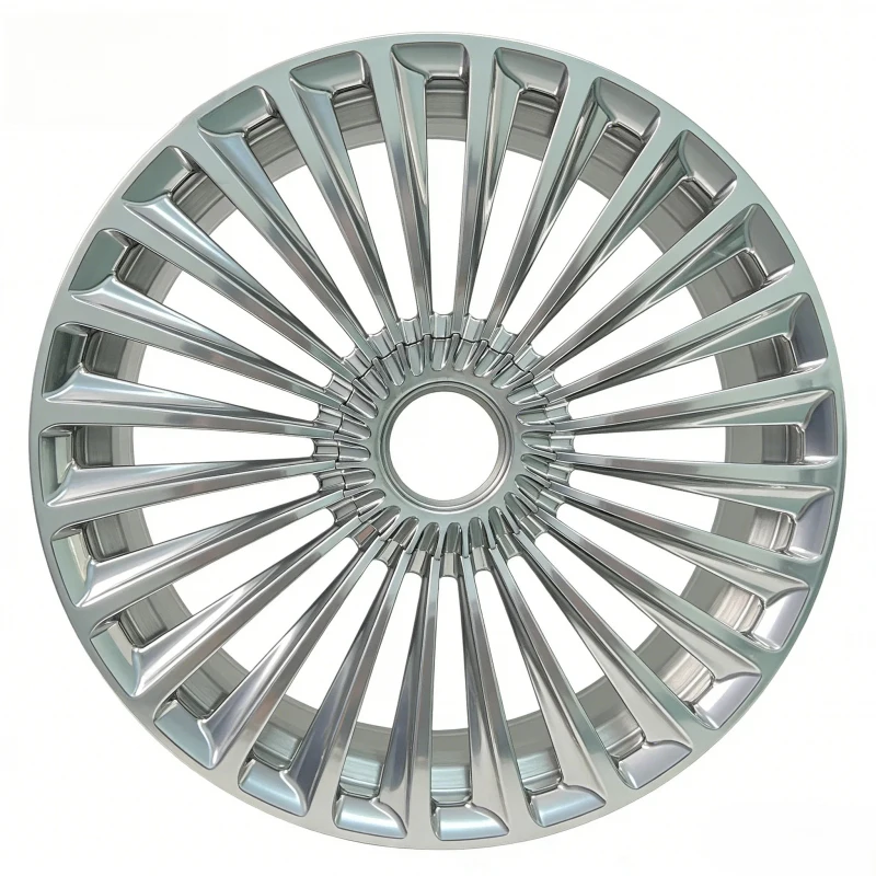 Hot Selling 19/20/21/22 Inch Casting Process Silver Gray Simple Business Style Multi-Spoke Wheel Hub Hou Premium Car Accessories