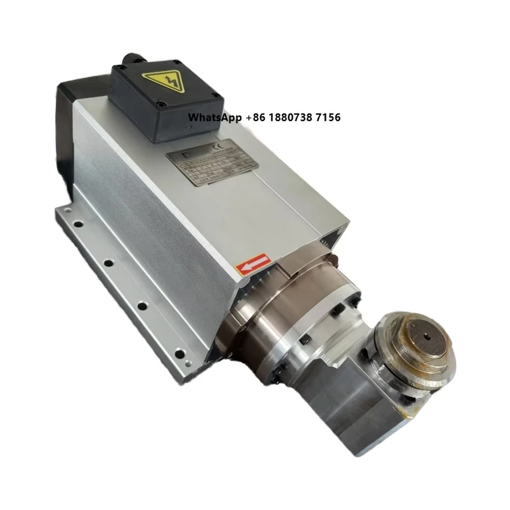 3.5kw 4500rpm  Right Angle CNC Machine Tool Spindle for  CNC Woodworking Engraving Machine Milling Machine Spindle
