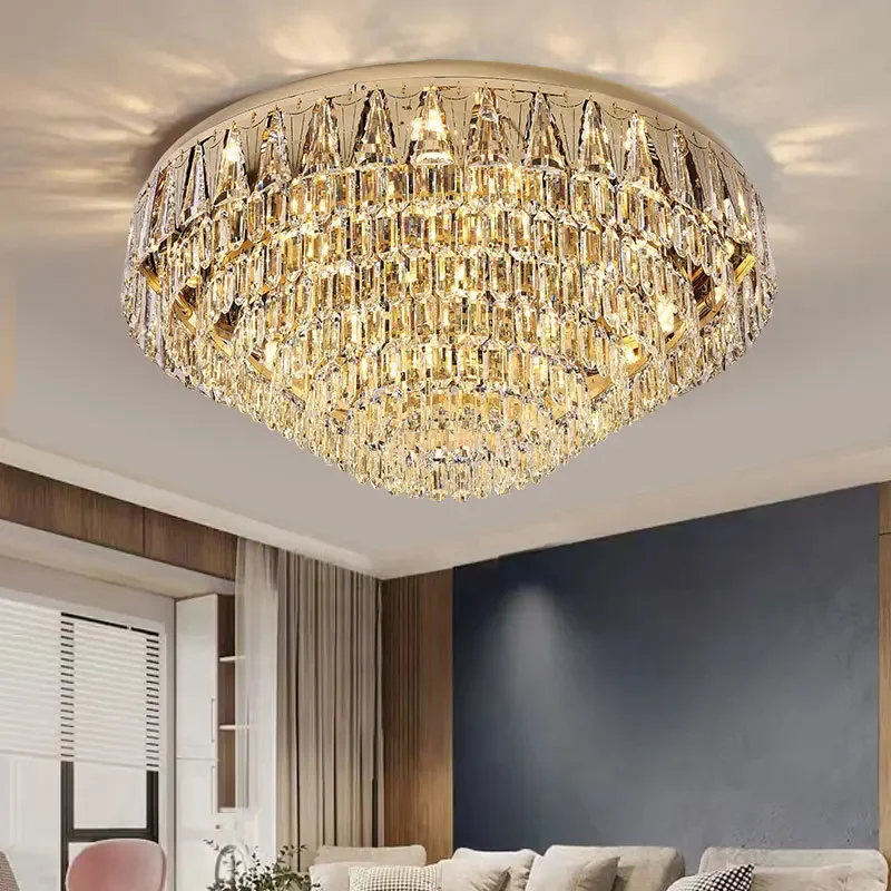 

Luxury Modern LED Ceiling Lights Home Decoration crystal Ceiling Lamps Hotel Hall Restaurant Shop Decor Lighting Fixtures